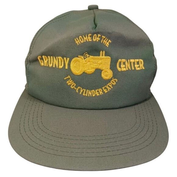 Vintage Grundy Center Snapback Baseball Cap - Picture 1 of 1